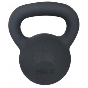 KETTLEBELL BLACK MATT 28KG - σε 12 άτοκες δόσεις