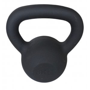KETTLEBELL BLACK MATT 8KG - σε 12 άτοκες δόσεις