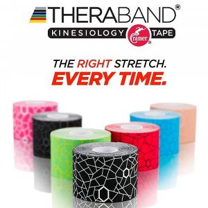 Ταινία Κινησιοθεραπείας TheraBand - Kinesiology Tape 5cm x 5m