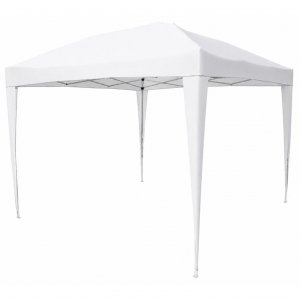 Κιόσκι Gazebo Πτυσσόμενο Easy Up Βαρέως Τύπου 3χ3m Polyester Oxford 600D UPF50+ FG030SW - σε 12 άτοκες δόσεις