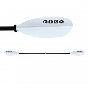 Κουπί καγιάκ Deluxe ρυθμιζόμενο 230-240cm Αλουμινίου διαιρούμενο - Άσπρο SCK - 0205-232716 - Σε 12 Άτοκες Δόσεις