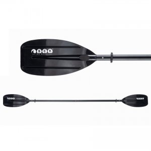 Κουπί καγιάκ παιδικό 183cm διαιρούμενο αλουμινίου- Μαύρο SCK - 2799 - Σε 12 Άτοκες Δόσεις