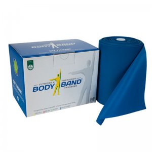 Λάστιχο Γυμναστικής Πολύ Σκληρό Κορδέλα BODY BAND 25m x 14.5cm Μπλε - σε 12 άτοκες δόσεις