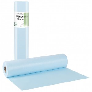 Πλαστικοποιημένο ρολό χαρτί με κόλλα Γαλάζιο PREMIUM STANDARD - 50cm x 50m - 108.023.SB - 12 τεμάχια