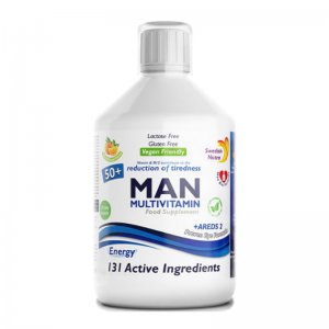 Man 50+ Multivitamin 500ml (SWEDISH NUTRA) - 7308954625137 - Σε 12 Άτοκες Δόσεις