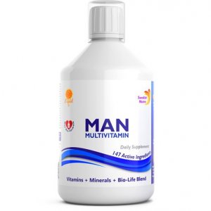 Man Multivitamin 500ml (SWEDISH NUTRA) - 7308956471244 - Σε 12 Άτοκες Δόσεις