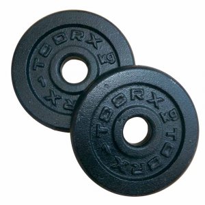 Μαύρος Μαντεμένιος Δίσκος 1 kg Ø25mm Toorx - σε 12 άτοκες δόσεις