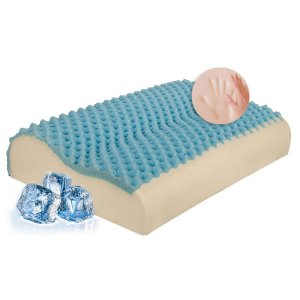 Μαξιλάρι Ύπνου Ανατομικό Memory Foam Visco Elastic Massage Fresh 41x55x10,5-12,5