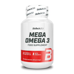 Mega Omega 3 90softgels (BIOTECH USA) - 5999076225958 - Σε 12 Άτοκες Δόσεις