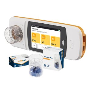 MIR Spirbank II Plus Επαγγελματικό Σπιρόμετρο με Λογισμικό MIR Spiro Platinum | 60 Τουρμπίνες FlowMir Plus - Σε 12 άτοκες δόσεις