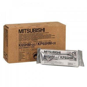 Θερμικό χαρτί υπερήχων Mitsubishi K-65HM Print media for A6 B/W video printer P-90 P-91 - 110cm x 21mm - 102.002 - 4 τεμάχια