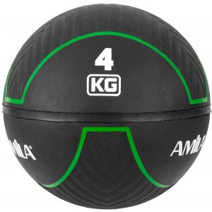 Μπάλα AMILA Medicine Ball HQ Rubber 4Kg - 90708 - σε 12 άτοκες δόσεις