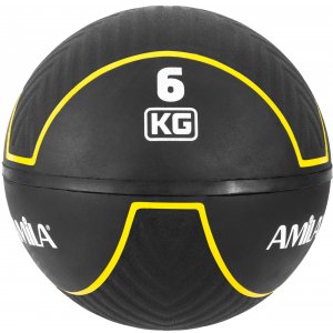 Μπάλα AMILA Medicine Ball HQ Rubber 6Kg - 90709 - σε 12 άτοκες δόσεις