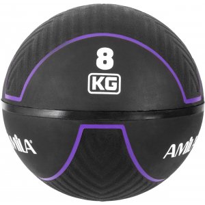 Μπάλα AMILA Medicine Ball HQ Rubber 8Kg - 90710 - σε 12 άτοκες δόσεις