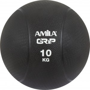 Μπάλα Medicine Ball AMILA Grip 10Kg - 84760 - σε 12 άτοκες δόσεις