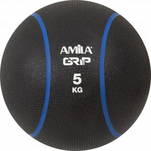 Μπάλα Medicine Ball AMILA Grip 5Kg - 84755 - σε 12 άτοκες δόσεις