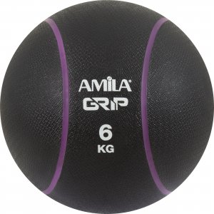 Μπάλα Medicine Ball AMILA Grip 6Kg - 84756 - σε 12 άτοκες δόσεις