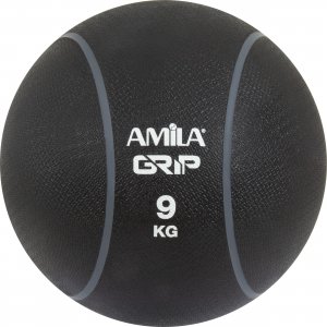 Μπάλα Medicine Ball AMILA Grip 9Kg - 84759 - σε 12 άτοκες δόσεις