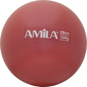 Μπάλα Pilates 19cm, Κόκκινη, bulk - 48433 - σε 12 άτοκες δόσεις