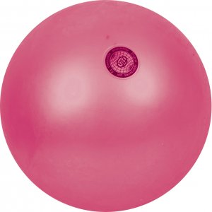 Μπάλα ρυθμικής γυμναστικής, 19cm, FIG Approved - Χρώμα με Στρας - Ροζ