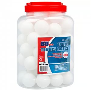 Μπαλάκια Ping Pong Λευκά (60 τεμάχια) 61PK - σε 12 άτοκες δόσεις