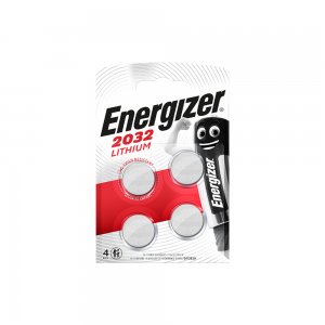 Μπαταρία λιθίου κουμπί CR2032/3V ENERGIZER Blister 4 τεμαχίων - 130071