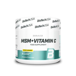 MSM + Vitamin C 150gr (BIOTECH USA) - 5999076227013 - Σε 12 Άτοκες Δόσεις