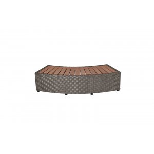 MSpa Wicker Step - for round Spa - 105808 - Σε 12 Άτοκες Δόσεις