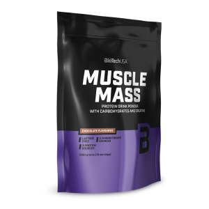 Muscle Mass 1000gr (BIOTECH USA) - Chocolate - 5999076223268 - Σε 12 Άτοκες Δόσεις