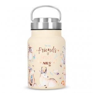 NC3806 WATER BOTTLE 520ML STEEL FOREST NILS CAMP - σε 12 άτοκες δόσεις