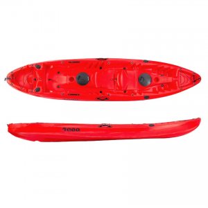 Nereus HD θαλάσσιο καγιάκ 2+1 θέσεων SCK κόκκινο - 0201-37144- Σε 12 Άτοκες Δόσεις