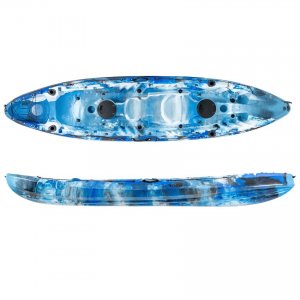 Nereus HD θαλάσσιο καγιάκ 2+1 θέσεων SCK μπλε- άσπρο-μαυρο - 0201-372178 - Σε 12 Άτοκες Δόσεις
