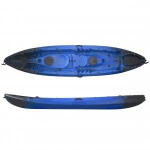 Nereus PLUS θαλάσσιο καγιάκ 2+1 θέσεων SCK Μπλε - Μαύρο - 0201-37081 - Σε 12 Άτοκες Δόσεις