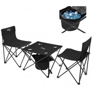 NILS CAMP NC3304 Σετ Τραπέζι με καρέκλες Camping - σε 12 άτοκες δόσεις