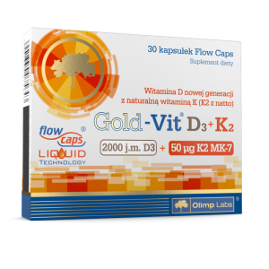 Olimp Gold-Vit D3+K2 2000 30caps