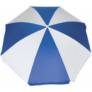 Ομπρέλα Παραλίας με Άνοιγμα 2m Χρωματιστή Χωρίς Αεραγωγό και Ιστός με Ανάκλιση - 12024
