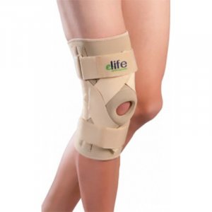 Επιγονατίδα Neoprene Πολλαπλής Αστάθειας Με Πλάγιες Εύκαμπτες Σπειροειδείς Μπανέλλες - ''ΟΙΚ/2003''