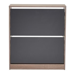 ΠΑΠΟΥΤΣΟΘΗΚΗ 2 ΣΥΡΤΑΡΙΩΝ  73x26x84 εκ LATE/ ANTHRACITE - 632-8519-34 - σε 12 άτοκες δόσεις