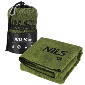 Πετσέτα Στρατιωτική NILS CAMP NCR15 Μικροινών 120x60 εκ. Χακί - σε 12 άτοκες δόσεις