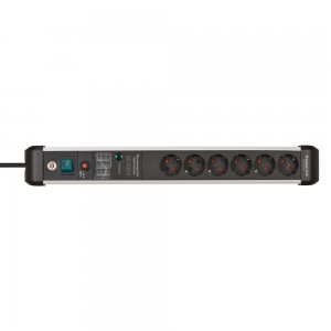 Πολύπριζο προστασίας 1391010600 Premium Protect Line 60000A 6 θέσεων αλουμινίου με διακόπτη - 150139 - Σε 12 Άτοκες Δόσεις