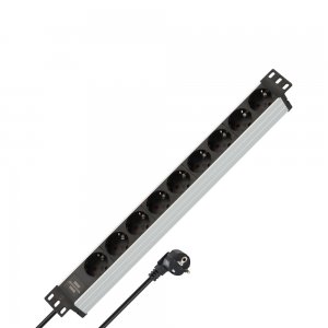 Πολύπριζο Rackmount 19'' 1U 9 Θέσεων 1390007009 ALU LINE BRENNENSTUHL - 150182 - Σε 12 Άτοκες Δόσεις