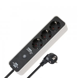 Πολύπριζο Smart WiFi 1153230621 3 θέσεων BRENNENSTUHL - 150184 - Σε 12 Άτοκες Δόσεις