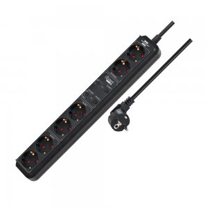 Πολύπριζο Smart WiFi 1159760946 6 θέσεων οι 2 μόνιμες και 2x2 με διακόπτες BRENNENSTUHL - 150186 - Σε 12 Άτοκες Δόσεις