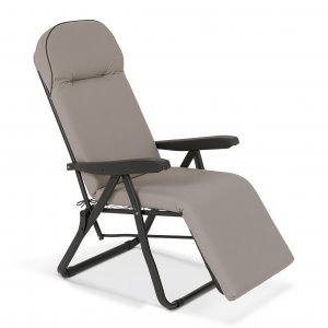 Πολυθρόνα 6 Θέσεων Μαύρου Σκελετού Taupe Tortora Μαξιλάρι - 15644 - σε 12 άτοκες δόσεις