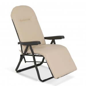 Πολυθρόνα 6 Θέσεων Μαύρου Σκελετού Μαξιλάρι Άμμου - 15639 - σε 12 άτοκες δόσεις