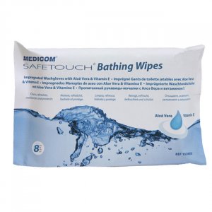 Γάντια Καθαρισμού Ασθενών / Έτοιμο Μπάνιο Safetouch® Medigloves - 8τμχ