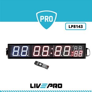 Ψηφιακό Χρονόμετρο LivePro Β-8143-ΒΚ - σε 12 άτοκες δόσεις