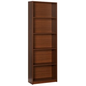 ΡΑΦΙΕΡΑ ΜΕ ΠΕΝΤΕ ΡΑΦΙΑ 58x23x170 εκ  SPANISH WALNUT - 622-9456-38 - σε 12 άτοκες δόσεις