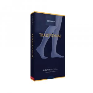 Κάλτσες Ιατρικές Διαβαθμισμένης Συμπίεσης Sigvaris 503 Ριζομηρίου με σιλικόνη Κλάση 2 (22-32 mmHg)