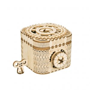 ROBOTIME TREASURE BOX LK502 3D Ξύλινο Μηχανικό Puzzle - σε 12 άτοκες δόσεις
